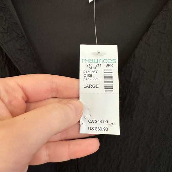 Black Maurices Dress | NWT - Picture 2 of 2